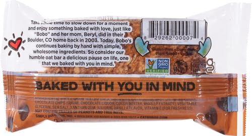 Bobo's Oat Bars - All Natural Bar Chocolate - 3 oz.