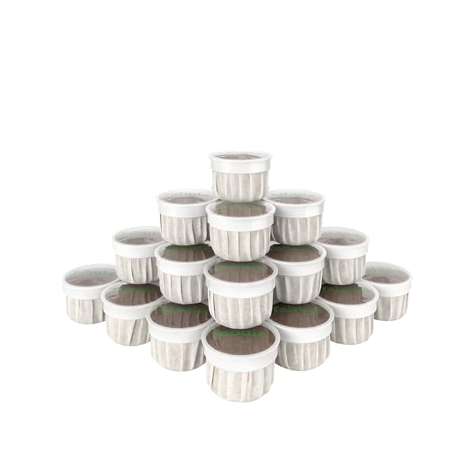 Fabula Organic Decaf Coffee K-Cups, Medium Roast, Low Acid Coffee Pods - Single Origin - Mold Free - Non-GMO - Fair Trade - Compatible with Keurig & Keurig 2 Machines - 24 Count