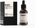 BIGVITA Iron+ | High Absorption Supplement with Microencapsulated Iron Drops + Folate, B6 & Cranberry Extract | No Metallic Taste, Mixed Berry Flavor, Gentle on Stomach | Energy & Hormonal Support