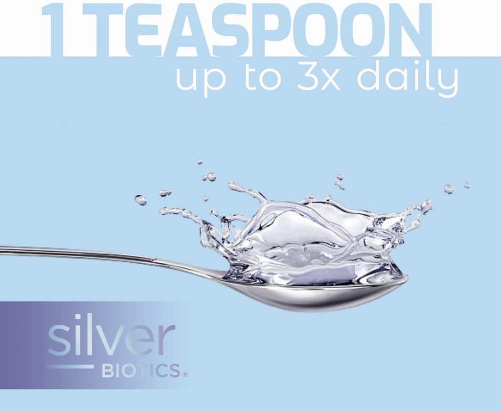 Silver Biotics Multivalent SilverSol Technology Ag₄O₄ 10 PPM Immune Support | Bio-Hacking Immune Building Natural Support | 16 Fl Oz