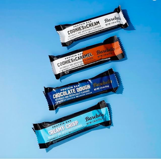 Barebells Protein Bars People's Choice Variety Pack - 24 Bars (2 Packs of 12), 20g High Protein Treats - Chocolate Nutrition Bars with No Added Sugar - On-The-Go Breakfast or Post-Workout Snack.