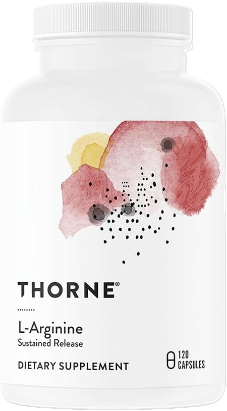 THORNE - L-Arginine Sustained Release (Formerly Perfusia-SR) - Support Heart Function, Nitric Oxide Production, and Optimal Blood Flow* - 120 Capsules - 60 Servings