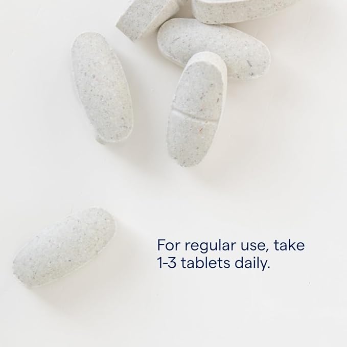 Trace Minerals ConcenTrace Trace Minerals Tablets - Daily Supplement for Overall Wellness - Natural Energy, Bone Strength, Healthy Connective Tissue & Immune System Support - 300 Count (100 Servings)