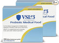 VSL#3® Probiotic Powder for Digestive Health, IBS & UC Symptoms - 450B CFUs, High-Potency, Multi-Strain, Live, Refrigerated Probiotic, Medical Food for Gut Health Support in Men & Women, 60 Pack