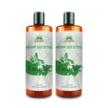 Hemp Seed Oil for Skin, Hair and Body Direct from Hemp Oil Canada - Cold Pressed Hemp Seed Oils - 16oz (Pack of 2)