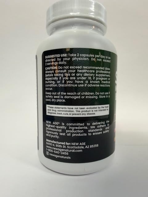 Soursop Supplement - Moringa, Sea Moss, Black Seed Oil, Berberine, Turmeric, Apricot, Quercetin, Greens, Bitters, Boswellia, Bitter Melon, Burdock Root - 120 Capsules