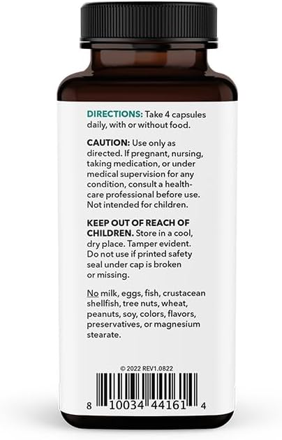 LifeSeasons Magnesium Glycinate 350 mg – Highly Absorbable Magnesium Supplement for Sleep Support, Calm Mood & Muscle Relaxation – Vegan, Gluten‑Free, 120 Vegetarian Capsules