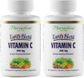 Paradise Herbs Earth's Blend Vitamin C with Nature's C and Adaptogens, Superfoods Base of Probiotics & Organic Alkalizing Greens, 90 Vegetarian Capsules (Pack of 2)