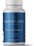 Complete Nutrition HemoBalance Blood Optimization Supplement, 60 Capsules, Supports Hematocrit Levels and Reduces Blood Viscosity