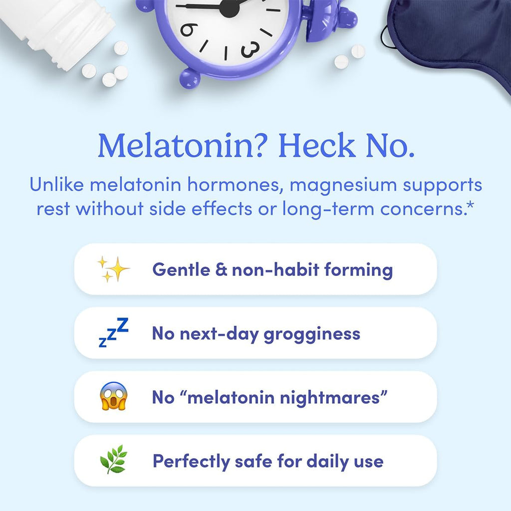 FIRST DAY Teens’ Nighttime Reset Calming Magnesium Gummies – Sleep Aid Supports Peaceful Rest, Balanced Mood & Energy – Supplement with Magnesium Citrate, Affron & No Melatonin – 60-Day Supply