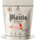 Ambrosia Planta - Premium Organic Plant-Based Protein | Vegan & Keto Friendly | Gourmet Flavors | No Bloating or Stomach Upset | Gluten & Soy Free | No Added Sugar | 25 Servings | Strawberry Ice Cream