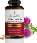 Liver Cleanse Detox & Repair, Liver Complex W/Milk Thistle Extract, Garcinia, Curcumin C3, Support Herbal Dietary Supplement, Detox Formul for Women & Men, 60 Capsules