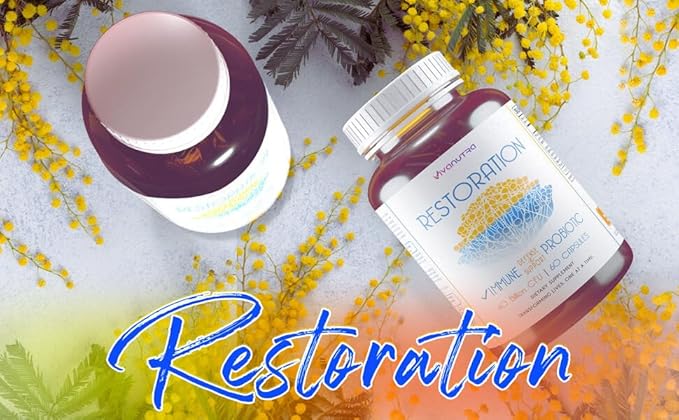 Restoration Toenail Fungus Treatment Probiotic Pills - Nail Fungus Treatment For Toenail, fungus Fungi Foot Repair Extra strength, Intensive Toe Nail renewal feet Fungus Supplement - Month Supply 60ct