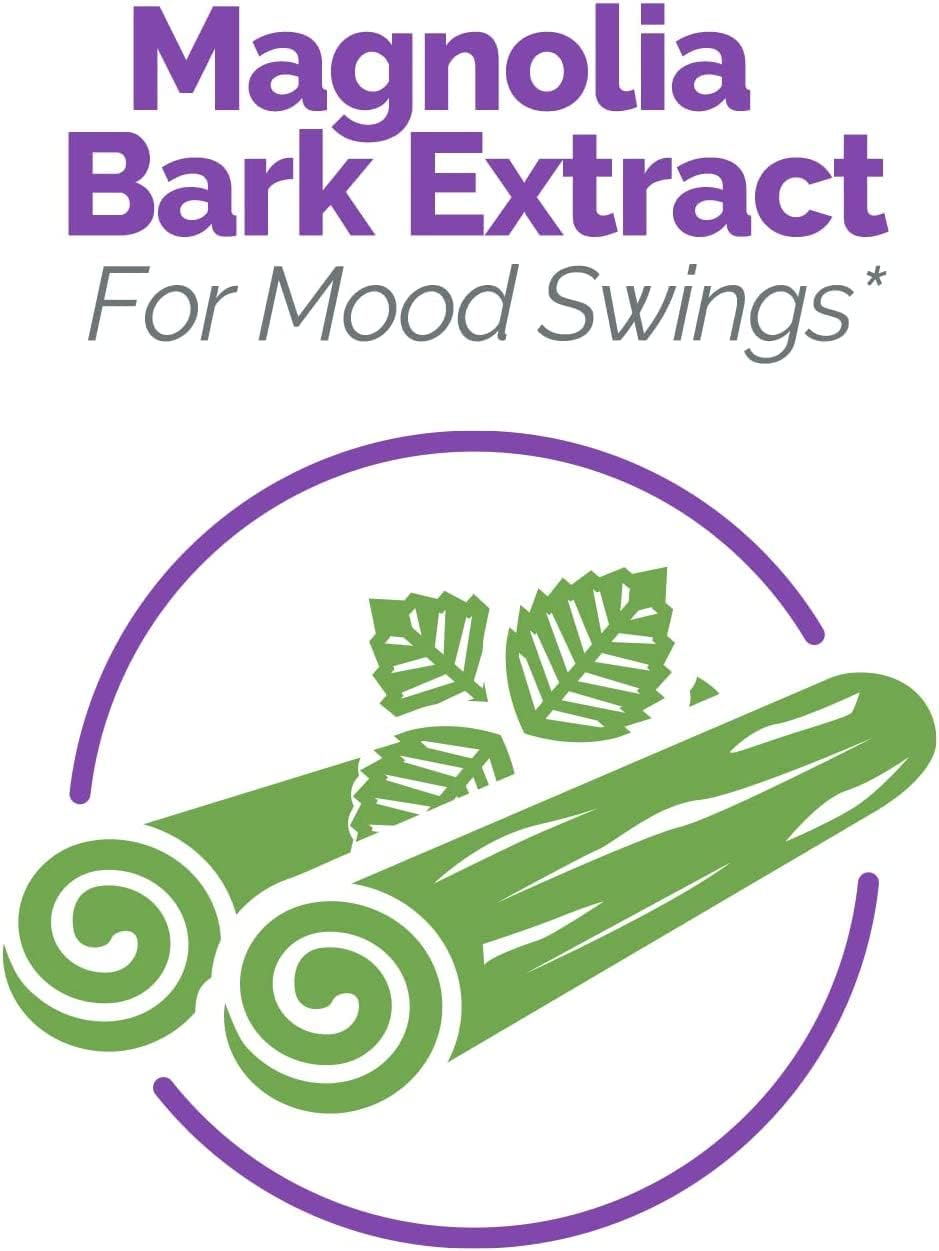 Estroven Mood Boost for Menopause Relief - 30 Ct. - Clinically Proven Ingredients That Help Manage Mood Swings, Night Sweats & Hot Flash Relief - Drug-Free and Gluten-Free (Pack of 2)