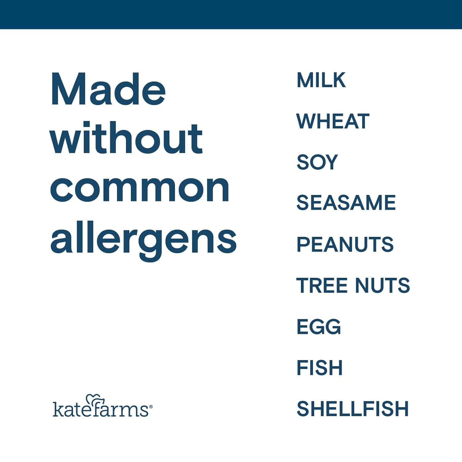 KATE FARMS Organic 1.4 High Calorie Nutrition Shake, Plain, 20g Protein, 27 Vitamins and Minerals, Meal Replacement, Protein Shake. 11 oz (12 Pack)