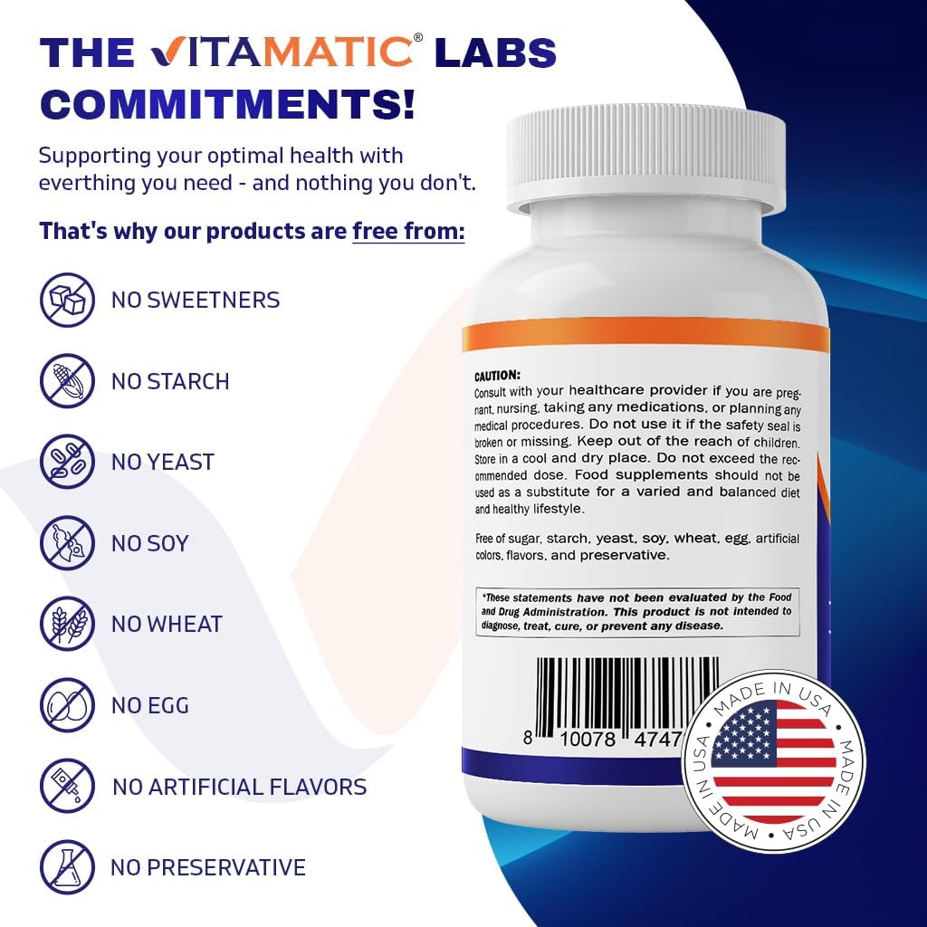 Vitamatic Green Tea Extract with Vitamin C, 25X Concentrate, 98% Polyphenols, 80% Catechins, 50% EGCG, 180 Veg Capsules