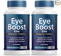 (2 Pack) Eye Boost Elite Capsules, Official EyeBoost Supplement Pills with Premium Ingredients, All Natural Advanced Formula Support for Clear Vision, Optimal Health & Visual Wellness (120 Capsules)