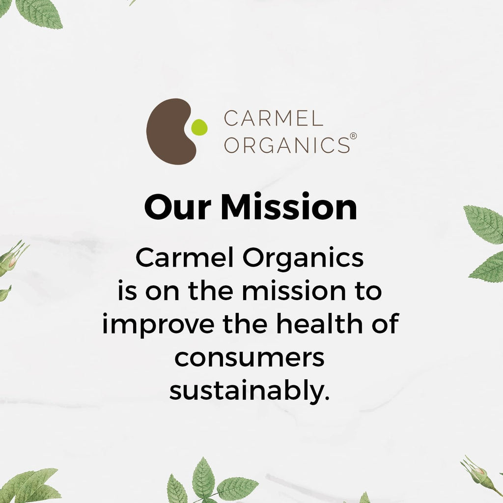 CARMEL ORGANICS Licorice Root Powder - 8 Ounce | Herbal Supplement | Natural Sweetener and Digestive Aid | Non-GMO | No Added Preservatives & Additives