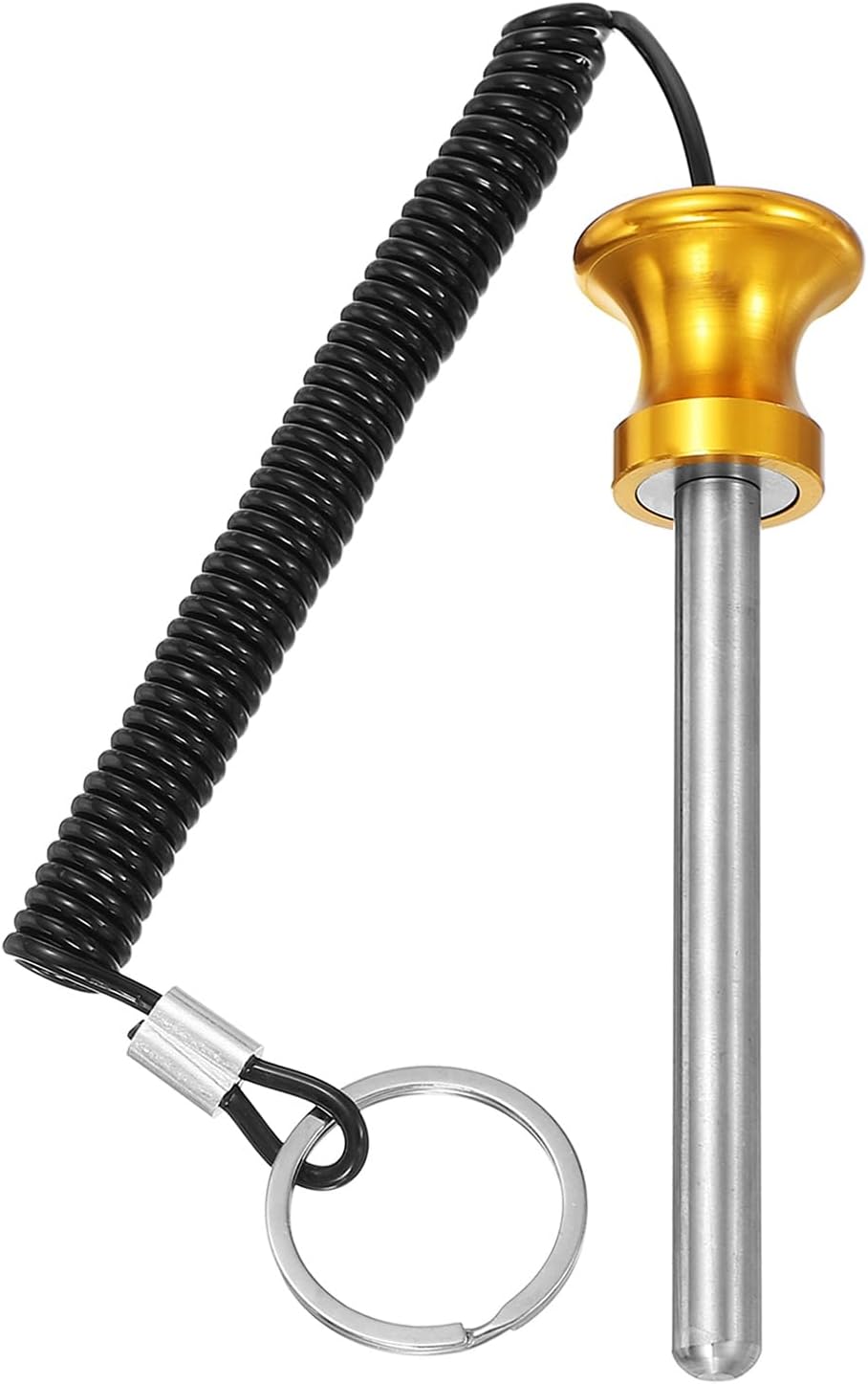 Weight Stack Pin, Weight Gym Pin Strength Training Equipment Replacement with Pull Rope for Home Gym Club