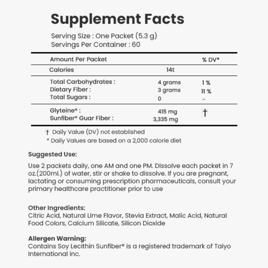 CONTINUAL - G Powder - Clinically Proven Cellular Glutathione Precursor | Benefit of Glyteine & Sunfiber | Immune Support, Master Antioxidant, Detox, Brain Health & Skin Care | 120 Sachets