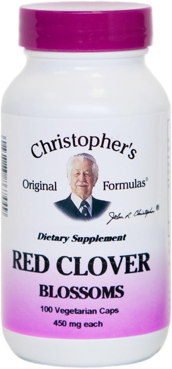 Red Clover Blossoms Dr. Christopher 100 VCaps