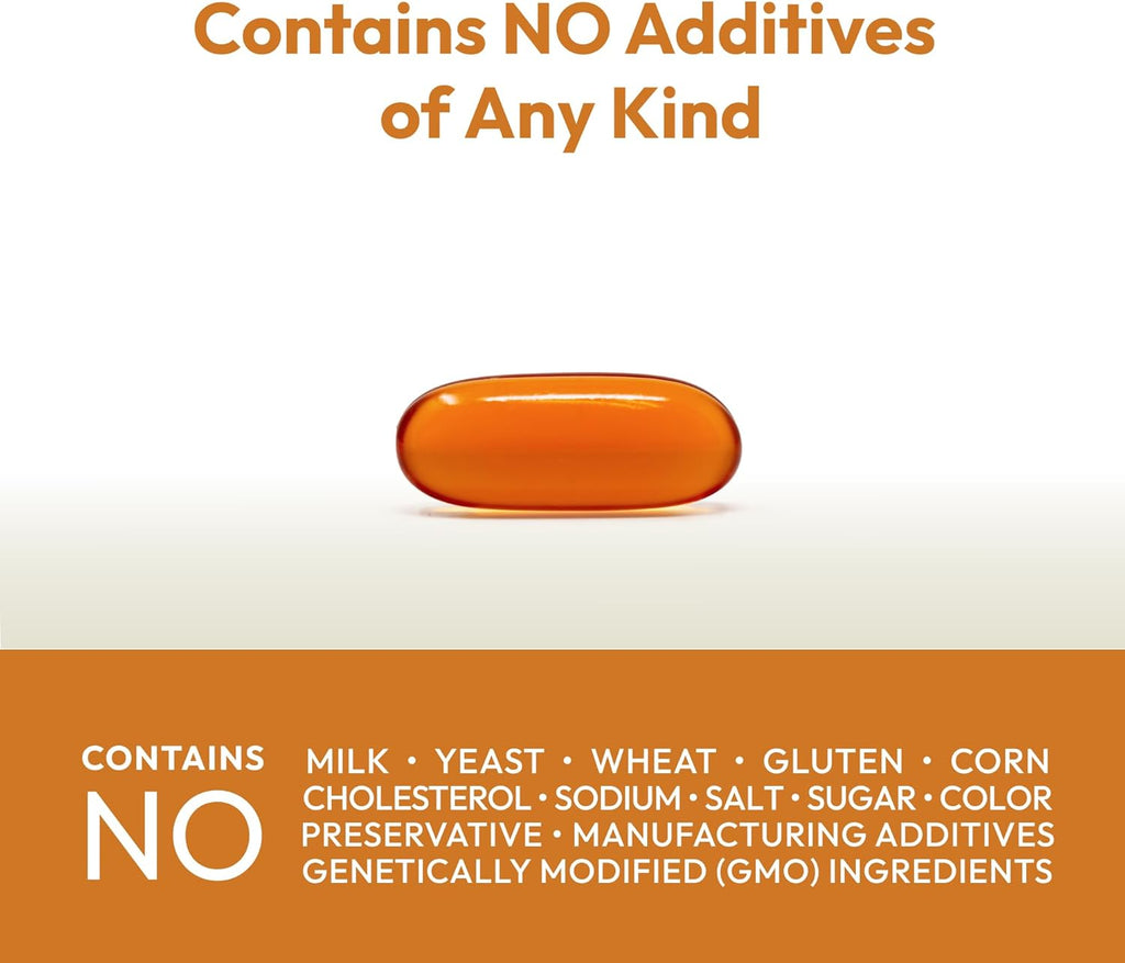 ANDREW LESSMAN PC Liver and Brain Benefits 360 Softgels - Phosphatidyl Choline, Most Important Building Block for Healthy Liver and Brain Structure, Function. No Additives. Easy to Swallow Softgels