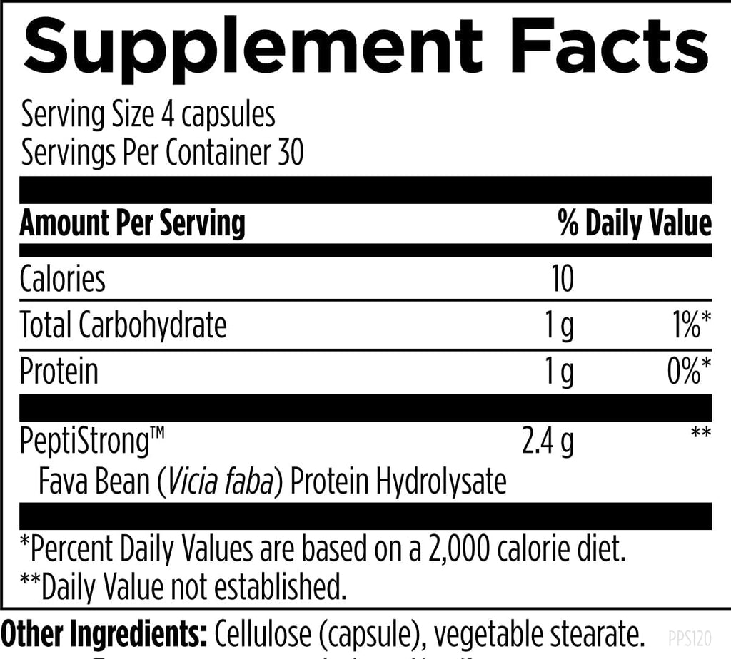 Designs for Health Performance Peptides - Supports Muscle Health, Healthy Aging & Body Composition - Plant-Based Peptide Muscle Recovery Supplements (120 Capsules)