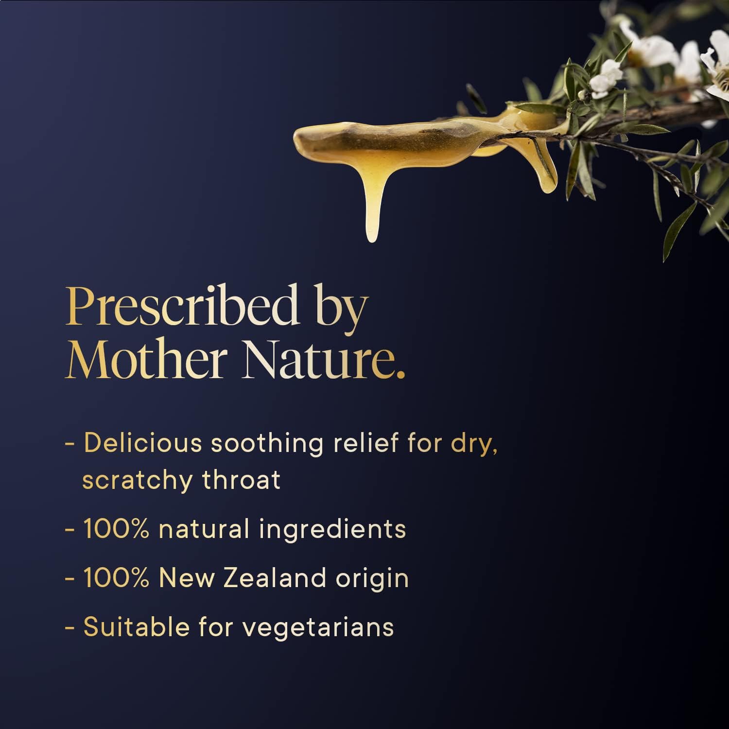 Manuka Health Manuka Honey Cough Drops – 58 Natural Lemon Flavored Throat Lozenges Infused with Raw Manuka Honey and Vitamin C for Immune Support