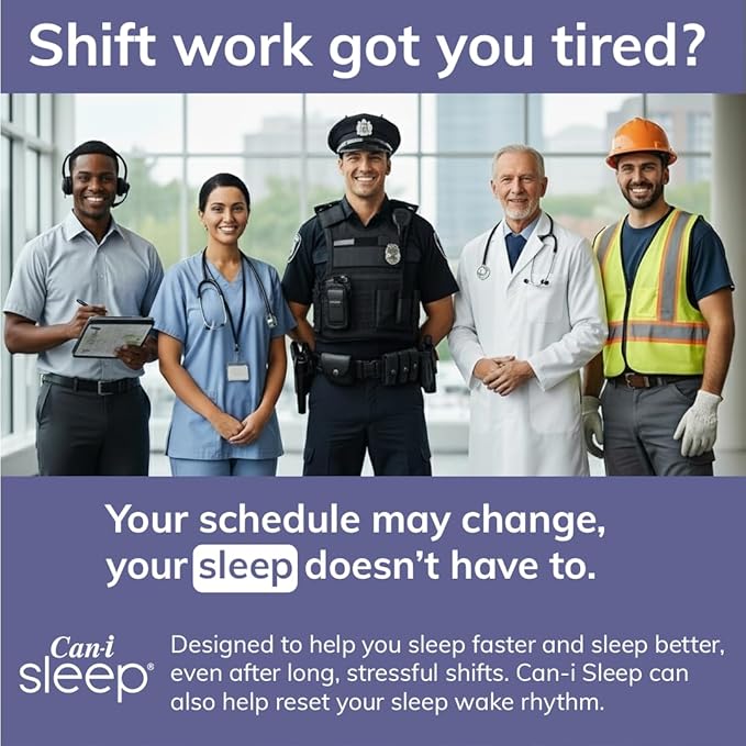 Sleep Faster & Longer: Oral Sleep Spray for Shift Workers who Need to Adjust to Shift Changes and Crazy Sleep routines. Can I Sleep Supplement - 3 canisters with 90 Servings