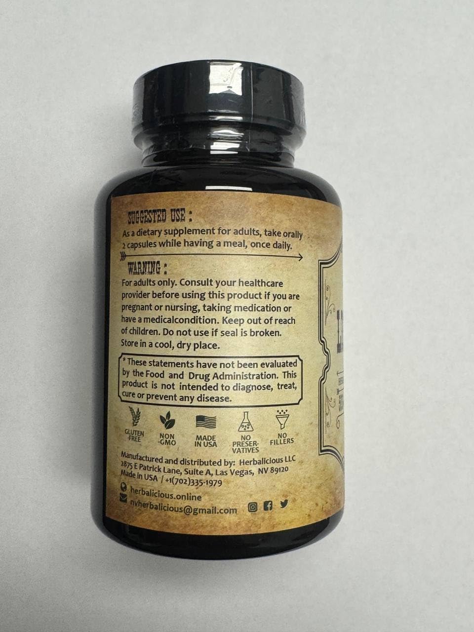 Licorice Root 100 Capsules – Pure Organic Glycyrrhiza Glabra – Herbal Supplement for Digestive Comfort & Overall Wellness – Non-GMO & Additive-Free