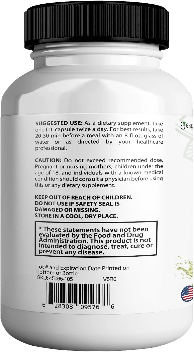Nicoya PuraTea Max Green Tea Extract & Green Coffee Bean for Metabolism Support, Natural Energy Boost, Antioxidant-Rich Supplement – 180 Capsules