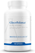 Biotics Research GlucoBalance Chromium, Vanadium, L carnitine Supplement, Supports Metabolic Health and Maintain Healthy Blood Lipid Levels - 180 Capsules