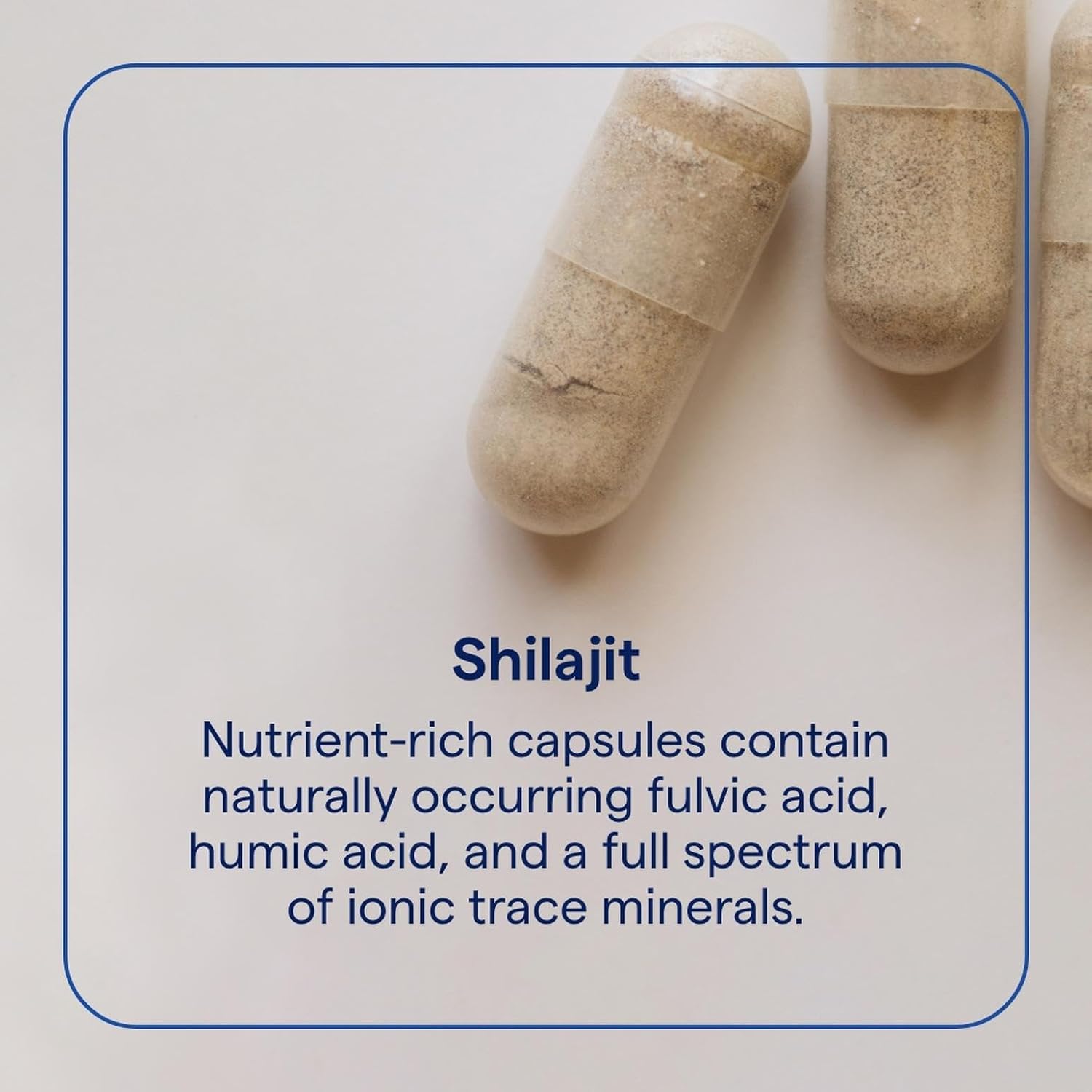 Trace Minerals Shilajit 1000mg - Mineral Supplement Support for Brain Health & Immune Function - Healthy Energy Support Formula with Shilajit Extract & Trace Minerals - 150 Capsules (75 Servings)
