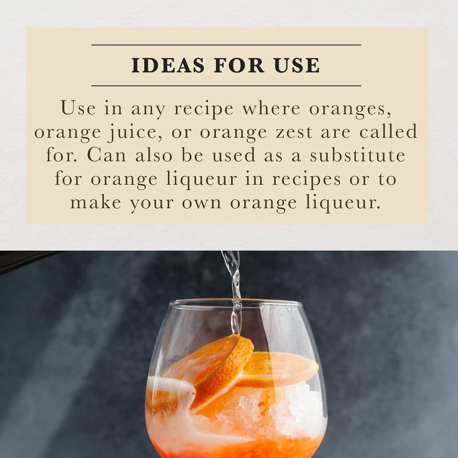 Cook's Pure Orange Extract From Florida Oranges | For Ice Cream, Cakes, Breads, Cookies and Drinks, 32 oz