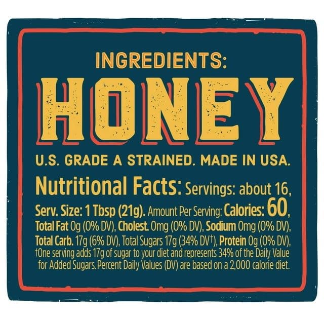 Local Hive Orange Blossom Raw & Unfiltered – 16 oz | 100% Pure U.S. Honey | Natural Sweetener Sourced from American Bees & Beekeepers | Bright Citrus Floral Flavor | Ideal for Tea, Baking & Cooking