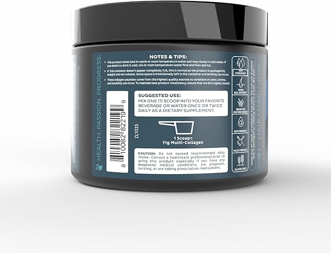 Pure Chocolate Collagen Peptides Powder (30 Serv.)