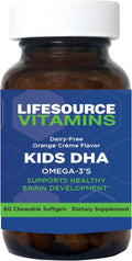 LifeSource Vitamins Kids DHA Omega 3's - 60 Great Tasting Chews -