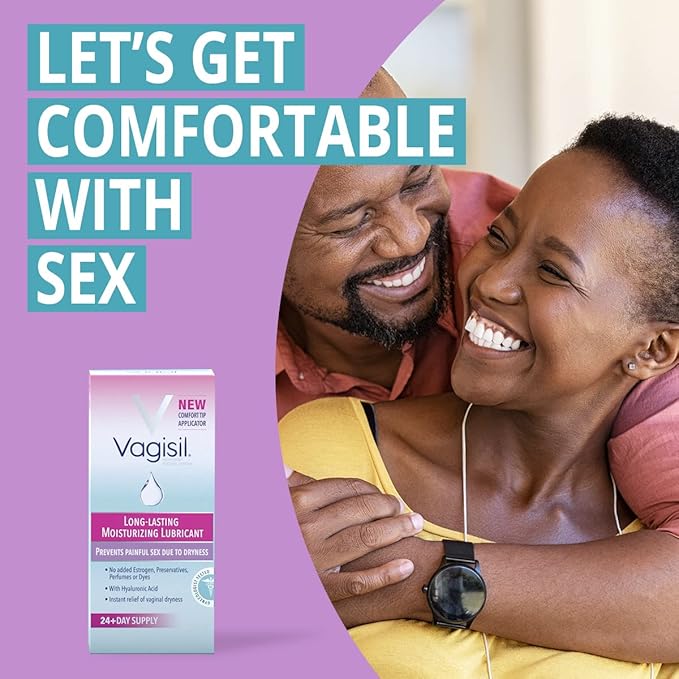 Vagisil Prohydrate Internal Vaginal Moisturizer, Gel & Lubricant for Women, Gynecologist Tested, 8 Count, Pack of 3 (24 Total Applicators)
