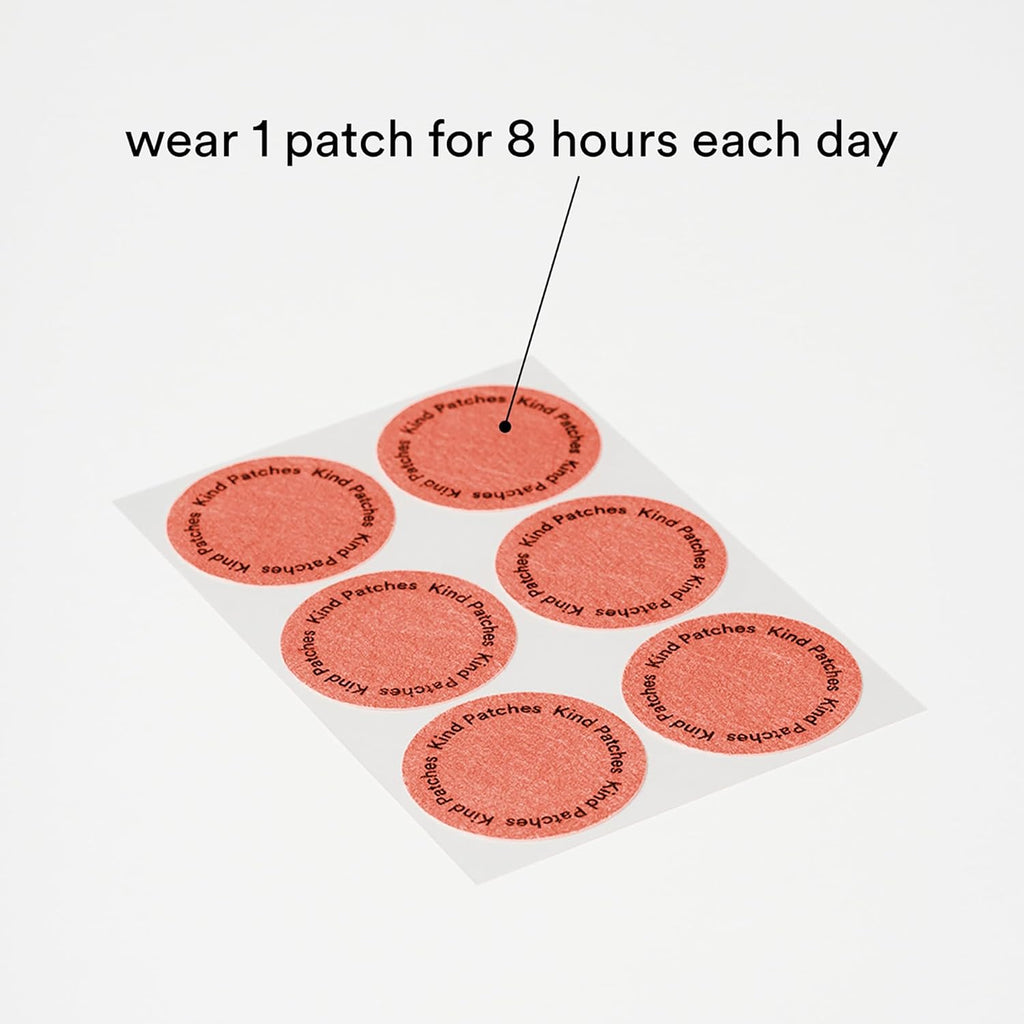 Kind Patches GLP-1 Patches with L Glutamine, Berberine, Chromium, Pomegranate and Cinnamon - 2 Pack, 60 Patches