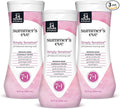 Summer's Eve Simply Sensitive All-Over Daily Feminine Wash, Gentle pH-Balanced Body Wash for Women, Removes Vaginal Odor, 15 Fl Oz, Pack of 3