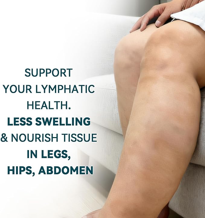 iMATCHME Lymphatic Drainage Supplements, Lymphatic System Support, Detox & Cleanse, Fluid Balance, Immune Support, Natural Herbal Blends with Echinacea, Liposomal Glutathione & More, 120 Capsules