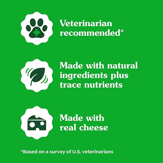 Greenies Pill Pockets for Dogs Large Size, Dog Treat Pouch for Capsule Medication, Cheese Flavor, 15.8 oz. Pouch