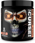JNX SPORTS The Curse! Pre Workout Powder for Men & Women, Caffeine, Beta-Alanine, Creatine, L-Citrulline, 50 Servings, Peach Rings Flavor – Boost Energy, Strength & Focus