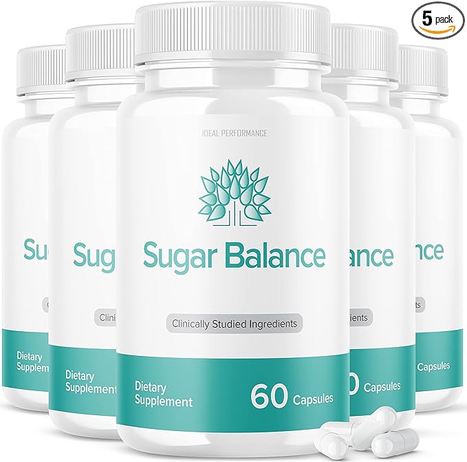 (5 Pack) SugarBalance Capsules Supplement Max Advanced Formula (300 Capsules)