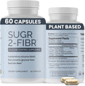 OPTIVIDA Sugr-2-Fibr – Premium Blood Sugar Support Supplement (60 Veggie Capsules) – Natural Blood Sugar Support & Healthy Glucose Metabolism – Blood Sugar Supplement for Adults