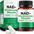 NAD Supplement, NAD Nicotinamide Riboside with Premium Nicotinamide Riboside & Resveratrol, NMNH Supplement Alternative, Health Supplements for Anti-Aging, Energy, Focus - 60 Days Supply