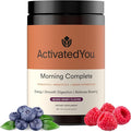 ActivatedYou Morning Complete Super Greens Powder Drink Mix - Gut Health Boost with Prebiotics, Probiotics, & Antioxidants - 10 Billion CFUs, Mixed Berry Flavor Greens Superfood Powder - 30 Day Supply