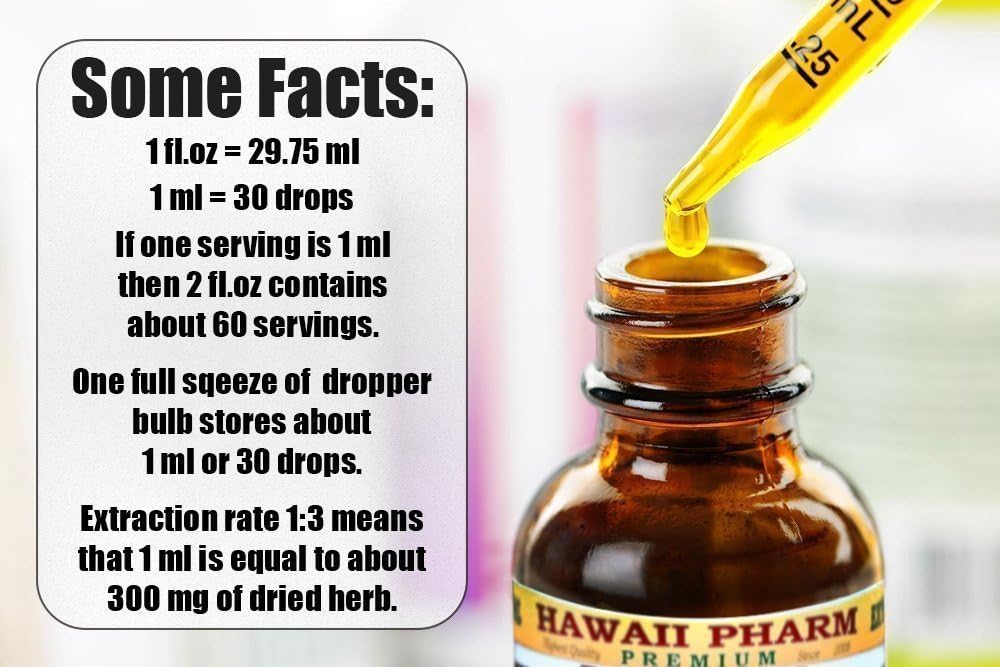 Chamomile Liquid Extract, Organic Chamomile (Matricaria Recutita) Tincture Supplement 2x2 oz