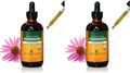 Herb Pharm Certified Organic Echinacea Root Liquid Extract for Immune System Support, Organic Cane Alcohol, 4 Ounce (Pack of 2)