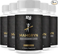 BLUE VIBE Mahgryn Advanced Maximum Strength Overall Health & Wellness Support Supplement, Mahgryn Premium All Natural Daily Health Management Support Formula Supplement (5 Pack - 300 Capsules)